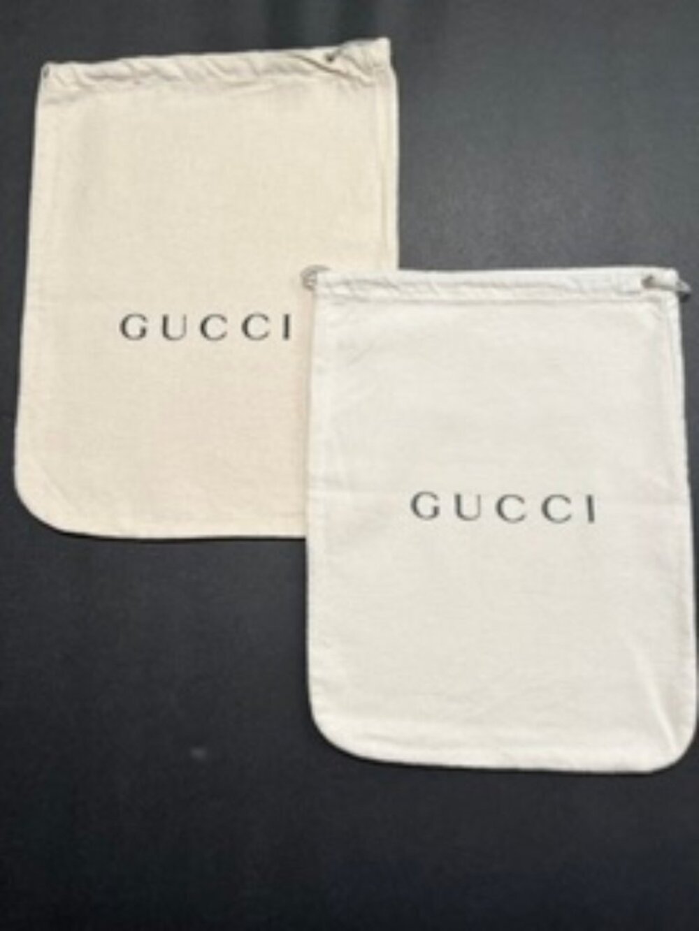 Gucci dust bags (2),  Made in Italy